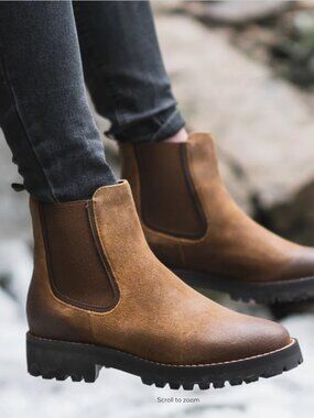 Thursday Boot Company Chelsea Legend boots in Safari Suede Tan